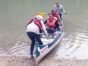 Mihály-napi evezőtúra a Szigetközben  – 10.osztály